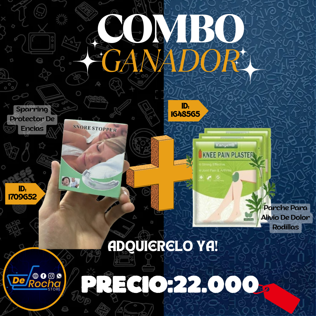 combo sparring+parche dolor rodilla